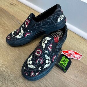 Vans NWT Classic Slip-On Deadstock Glow in the Dark Frights